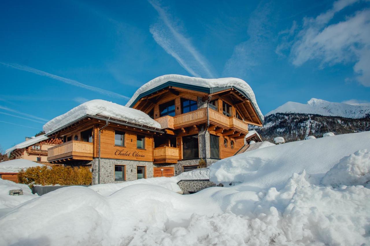 Chalet Olivia Villa Seefeld in Tirol Bagian luar foto